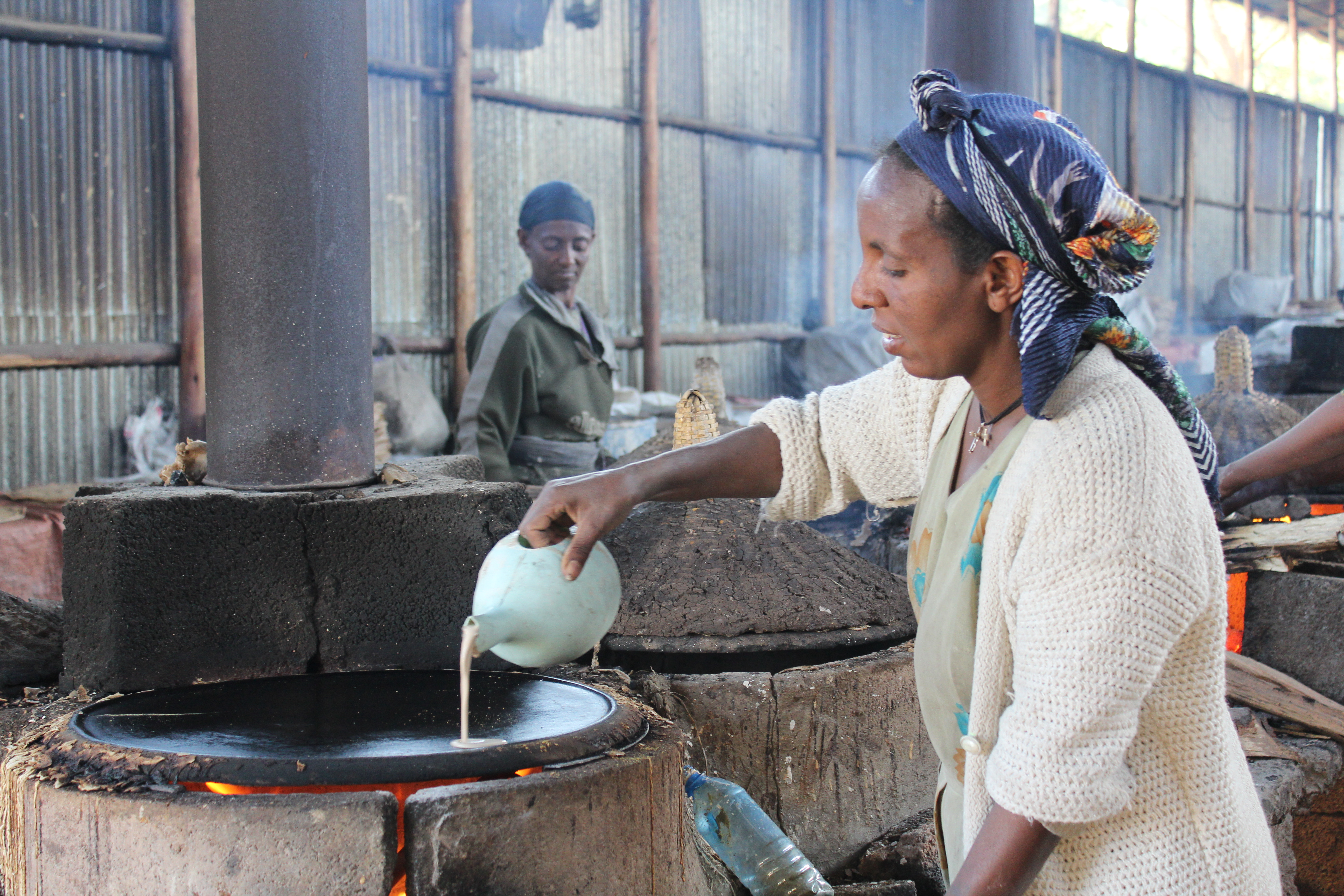 Modern Injera Making Injera Making Project | The Kindu Trust