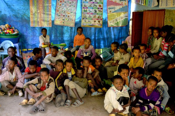 Kindu Klub members were invited to tell the adults what they thought.