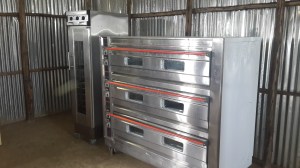 New ovens at the bakery